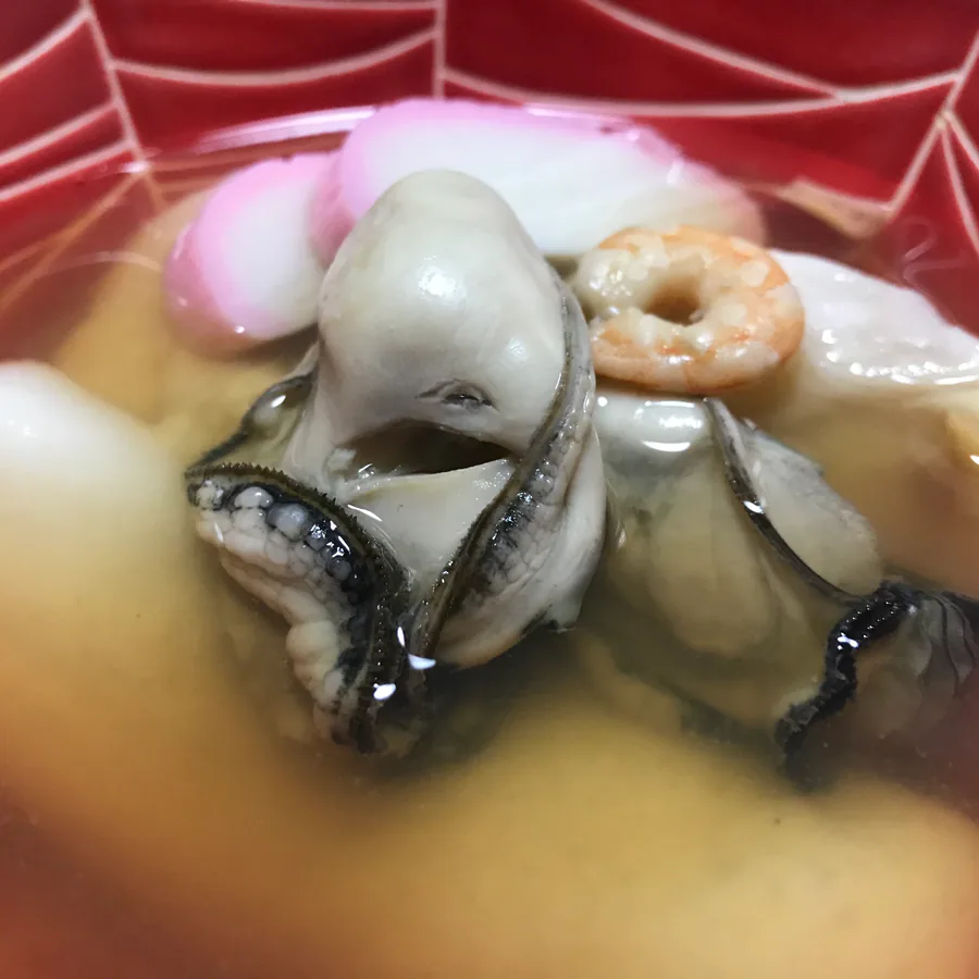 牡蠣を使った温かい料理